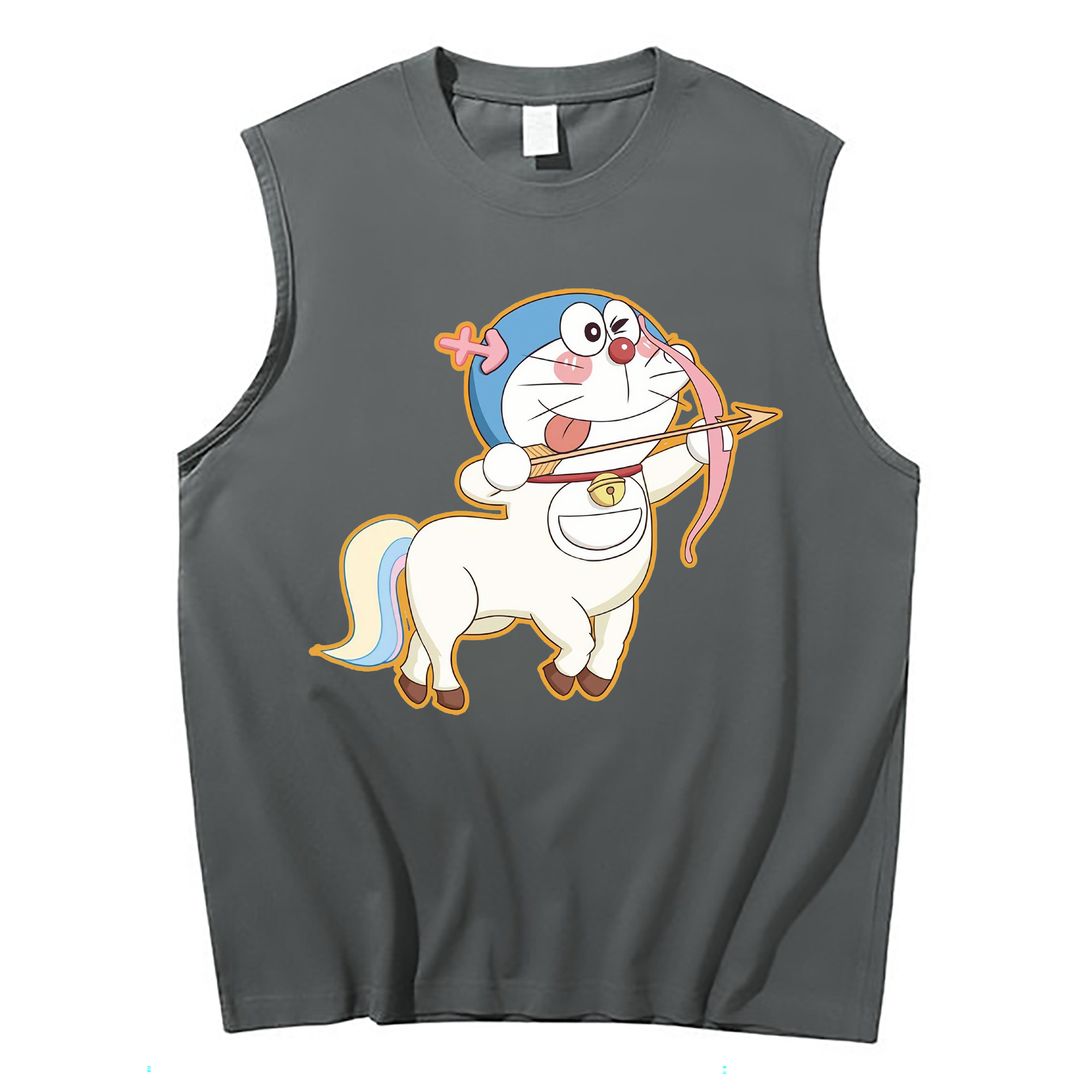 （画像用） ドラえもん Doraemon コットン100％タンクトップ（フロントプリント）
